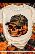 Pumpkin Skull t-shirt